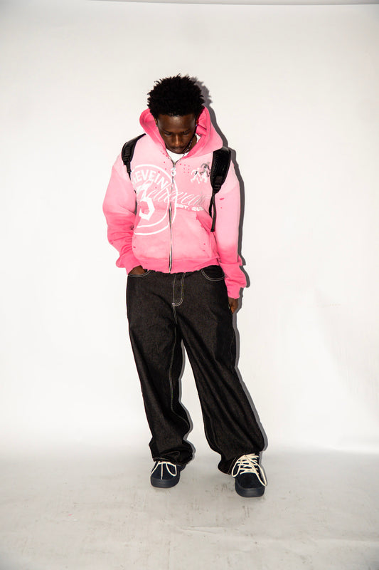 “Worn Love” Zip Up