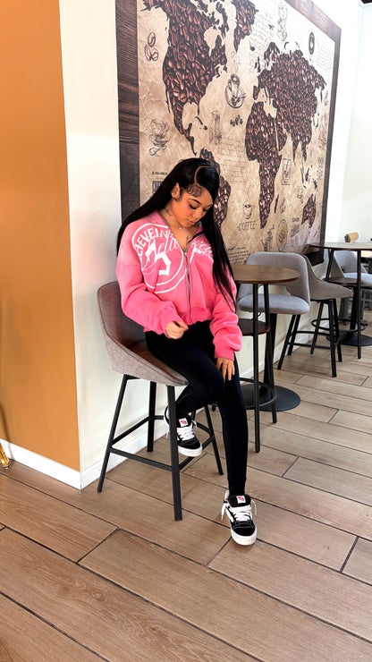 “Worn Love” Zip Up